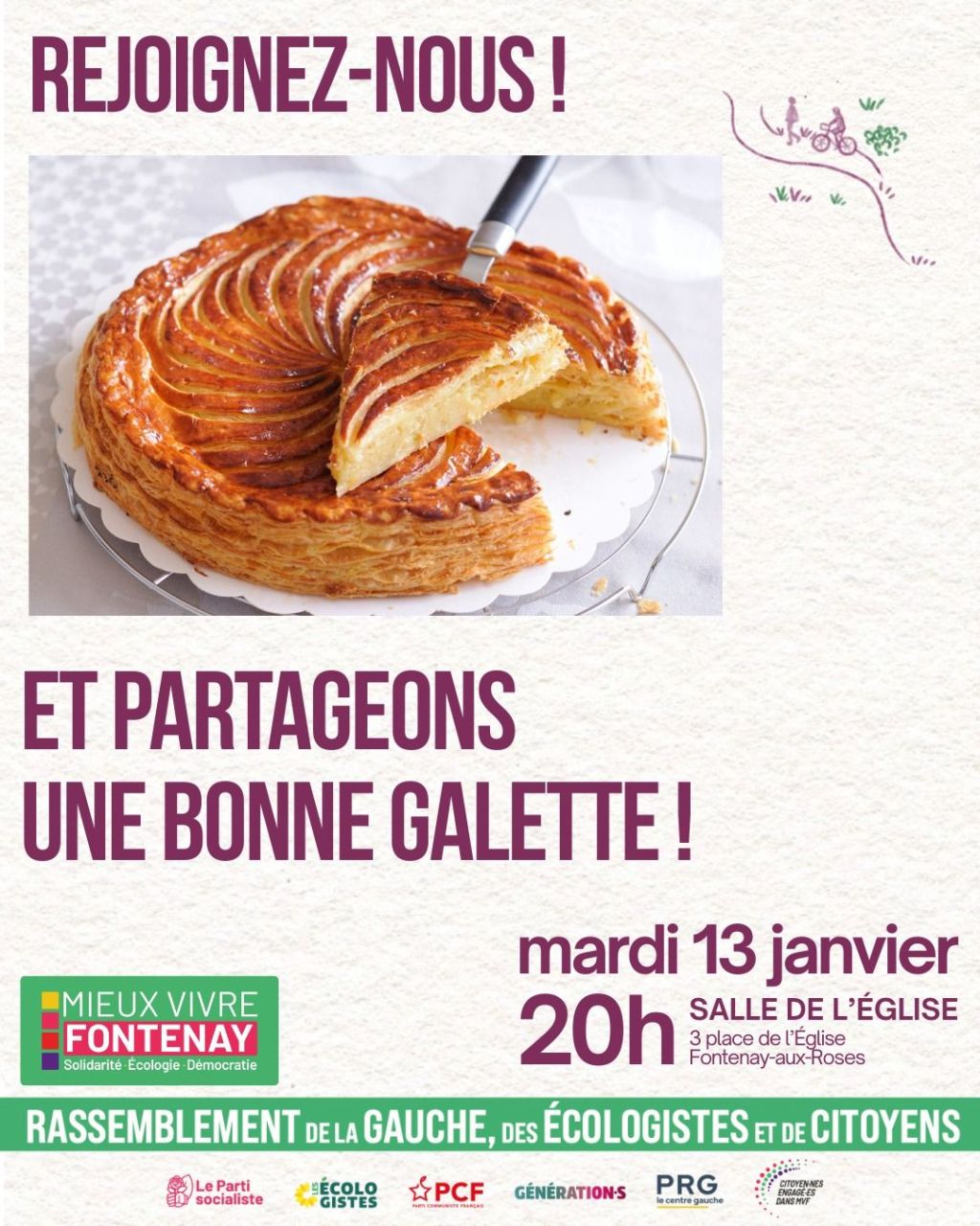 MARDI 13 JANVIER 20&nbsp;h